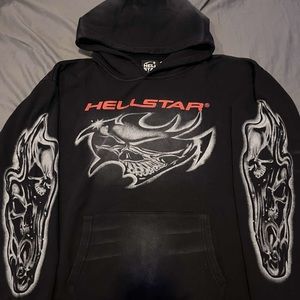 Hellstar Airbrush Hoodie M